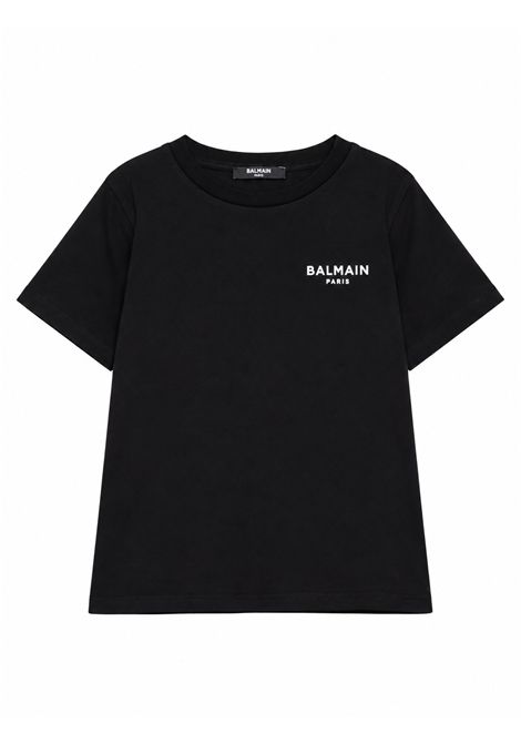 T-shirt con logo BALMAIN KIDS | BY8R31 Z3672930BC